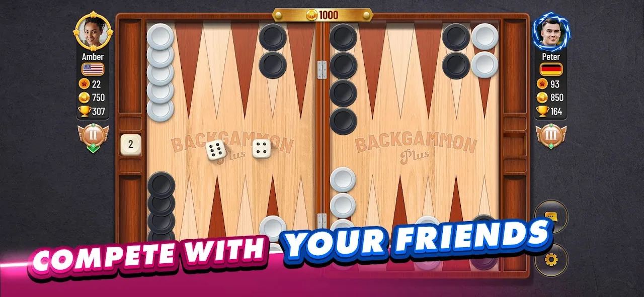 Backgammon Plus - Board Game Backgammon Plus - Board Game