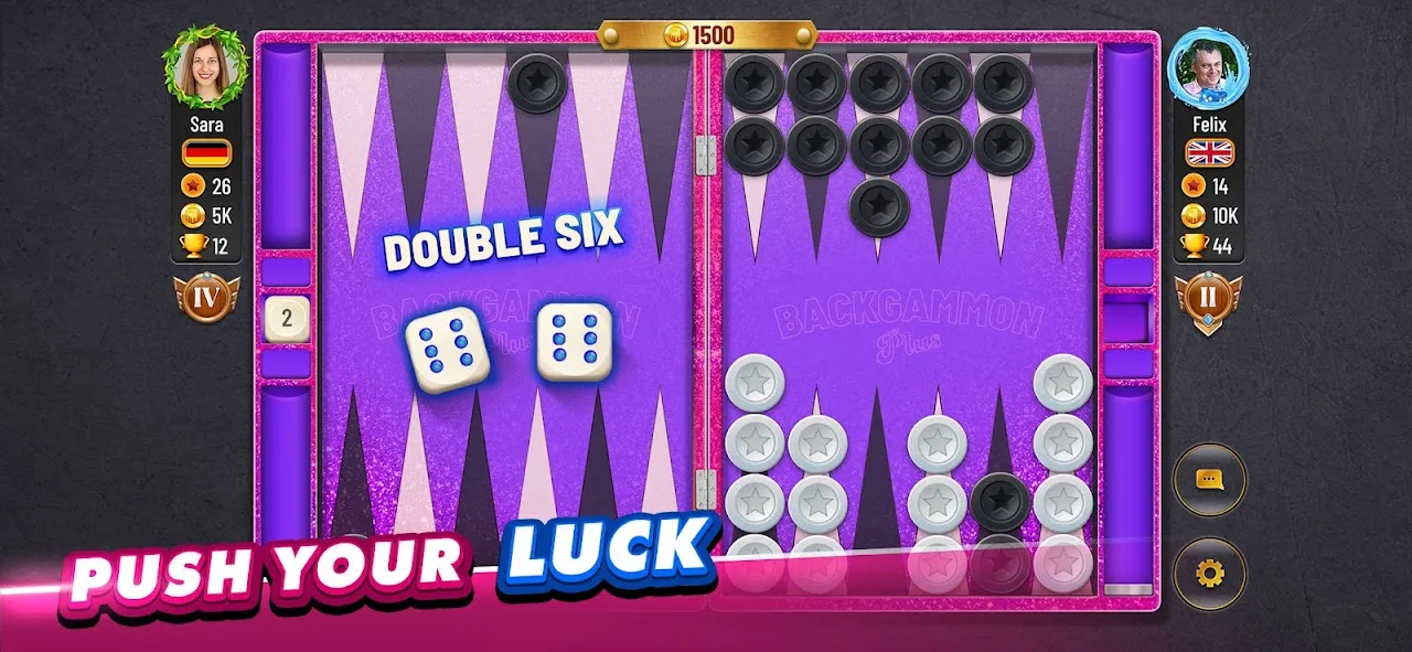 Backgammon Plus - Board Game Backgammon Plus - Board Game