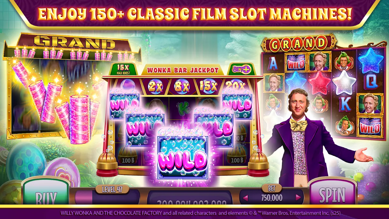 Willy Wonka Vegas Casino Slots Willy Wonka Vegas Casino Slots
