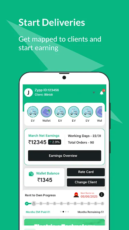 Zypp Pilot - Deliver via EVs Zypp Pilot - Deliver via EVs
