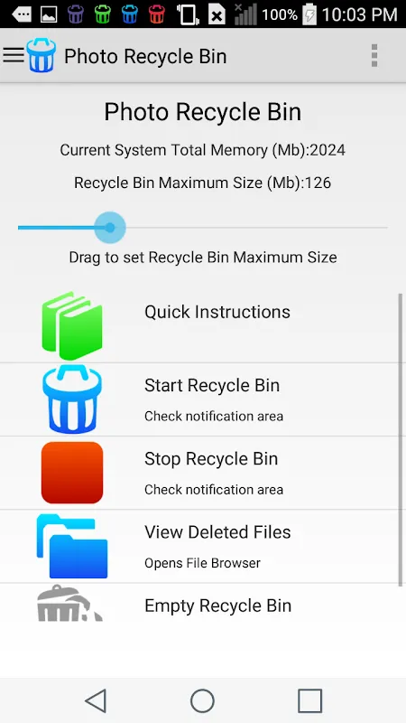Photo Recycle Bin Photo Recycle Bin