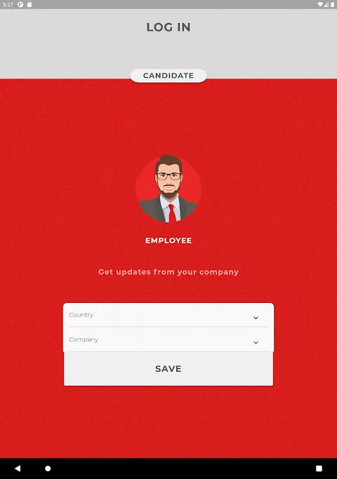 Candidate Mobile App Candidate Mobile App