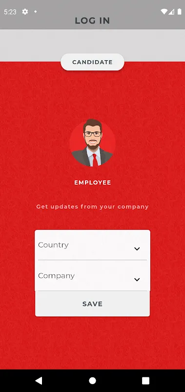 Candidate Mobile App Candidate Mobile App