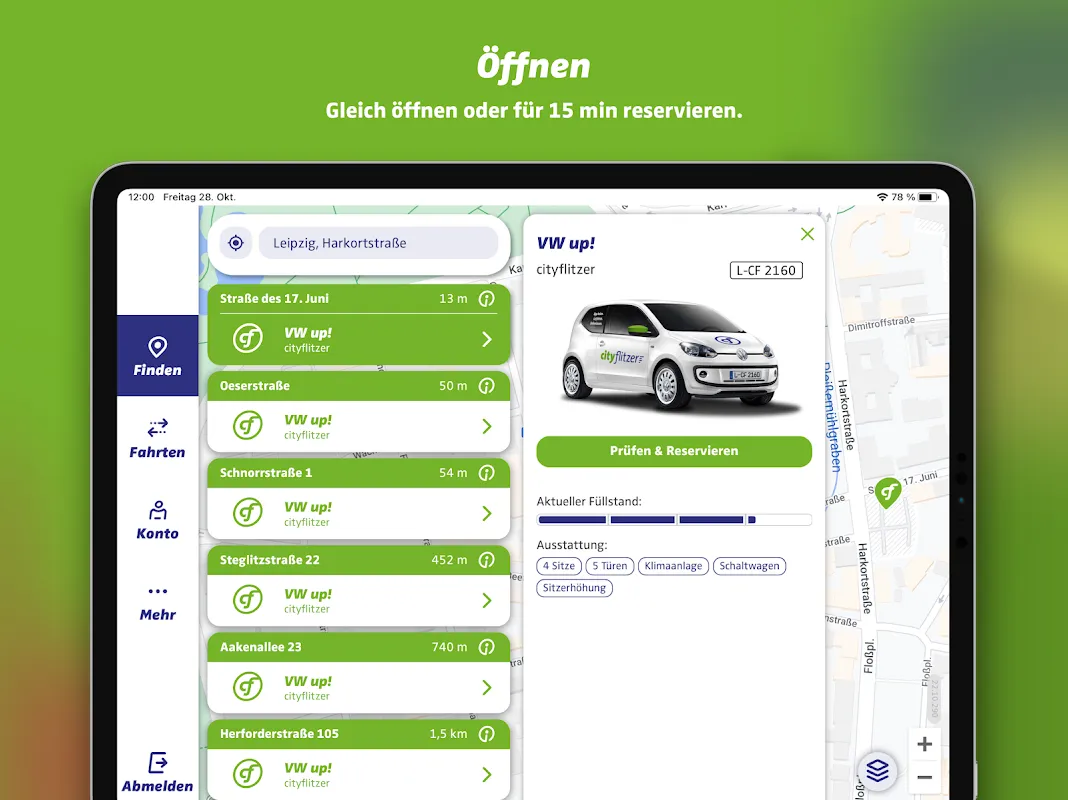 cityflitzer freefloating cityflitzer freefloating