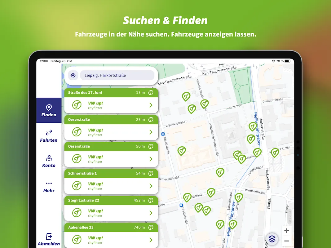 cityflitzer freefloating cityflitzer freefloating