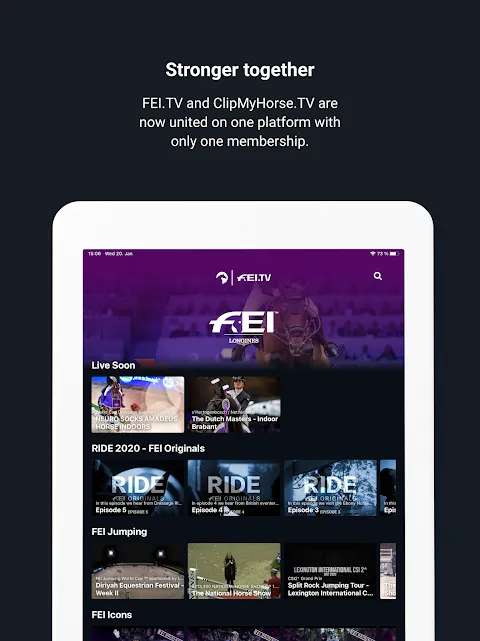 ClipMyHorse.TV & FEI.TV ClipMyHorse.TV & FEI.TV