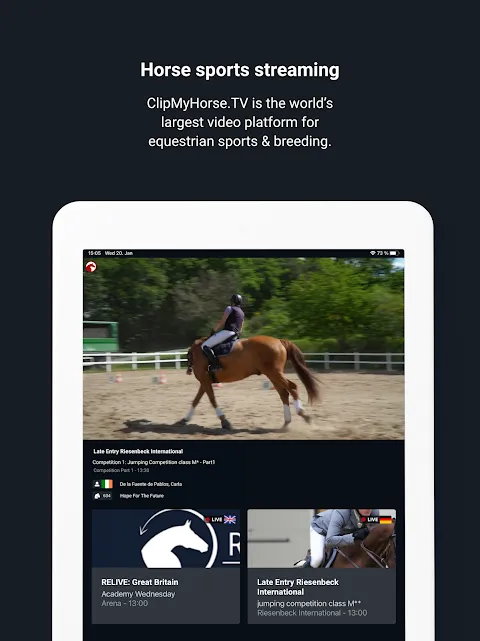 ClipMyHorse.TV & FEI.TV ClipMyHorse.TV & FEI.TV