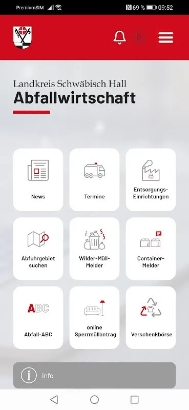 Abfallinfo SHA Abfallinfo SHA