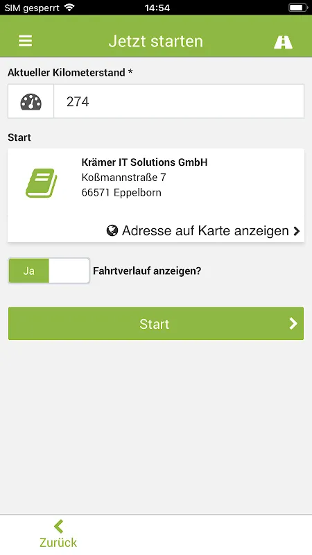 KFZ Fahrtenbuch 6.0 mobile KFZ Fahrtenbuch 6.0 mobile