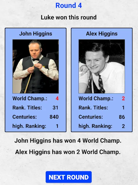 Snooker Card Game Snooker Card Game