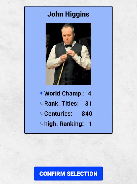 Snooker Card Game Snooker Card Game