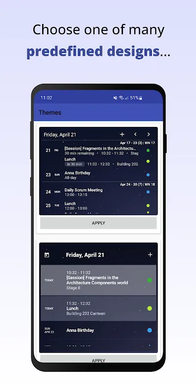 Your Calendar Widget Your Calendar Widget