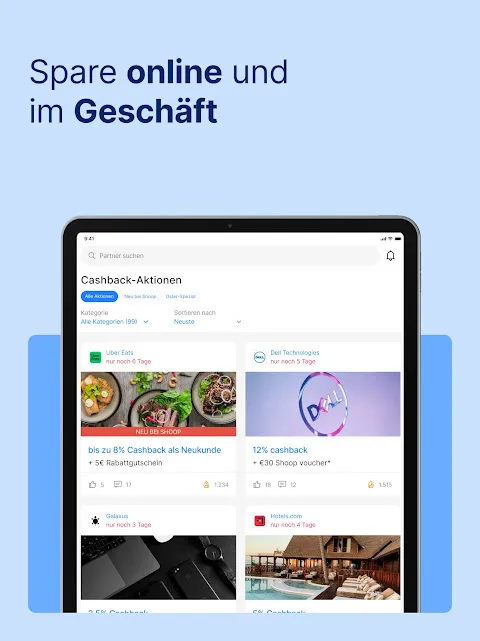 Shoop - Cashback & Gutscheine Shoop - Cashback & Gutscheine