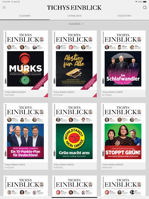 Tichys Einblick Magazin Tichys Einblick Magazin