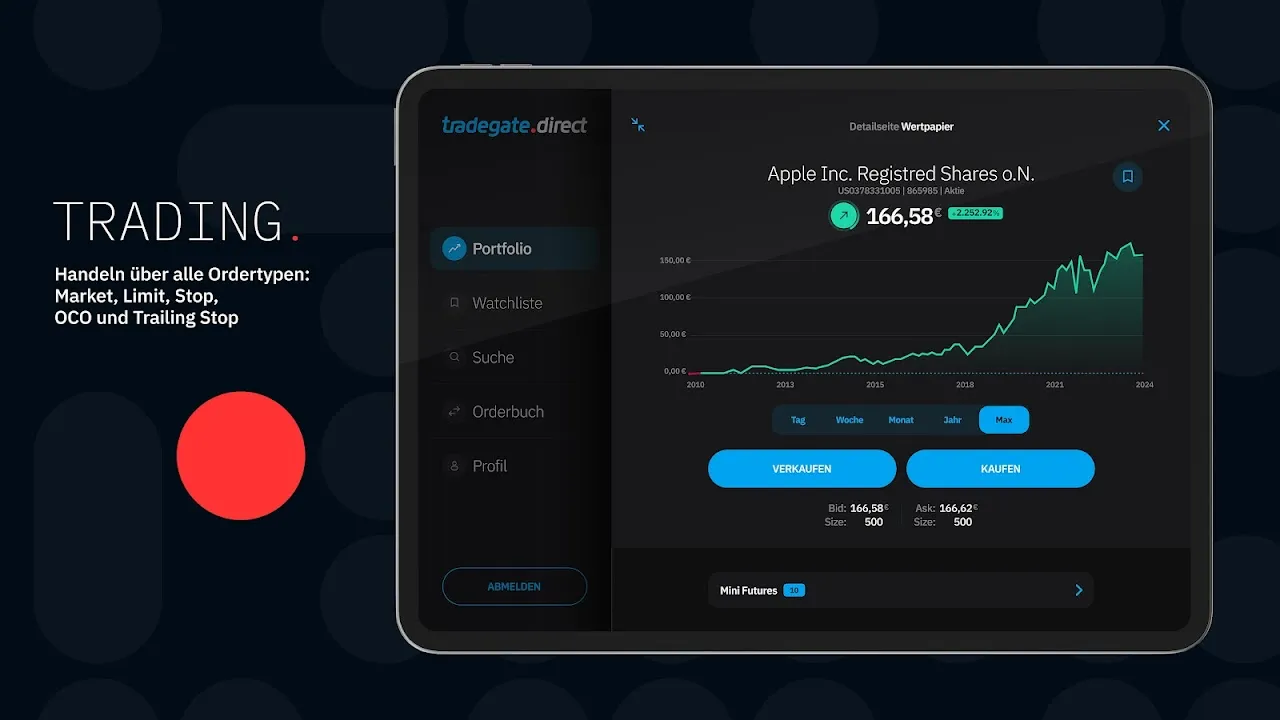tradegate.direct – Trading-App tradegate.direct – Trading-App