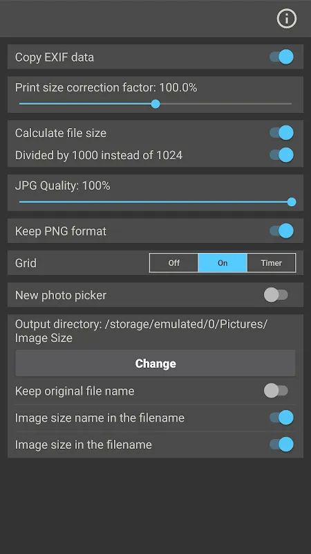 Image Size - Photo Resizer Image Size - Photo Resizer