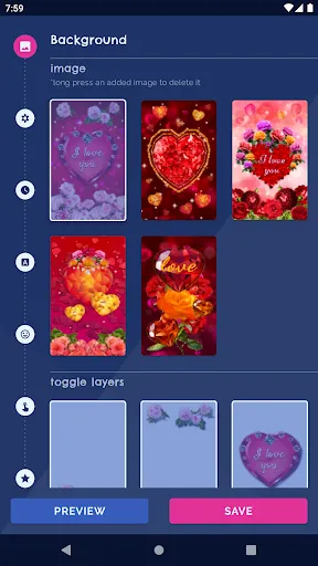 Diamond Hearts Live Wallpaper Diamond Hearts Live Wallpaper