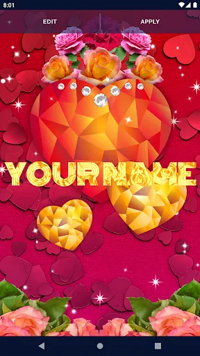 Diamond Hearts Live Wallpaper Diamond Hearts Live Wallpaper