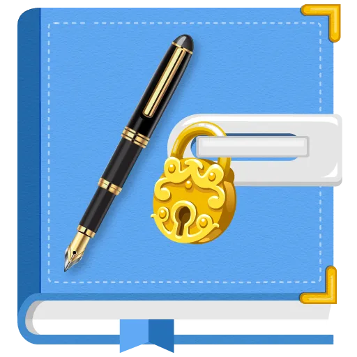 Diary with lock