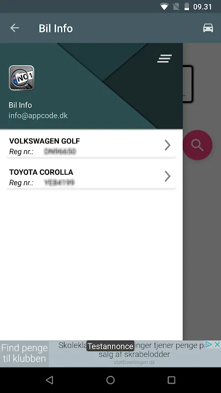 Bil Info Registreringsnummer Bil Info Registreringsnummer