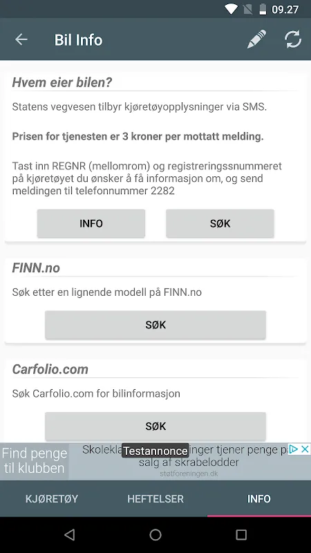 Bil Info Registreringsnummer Bil Info Registreringsnummer