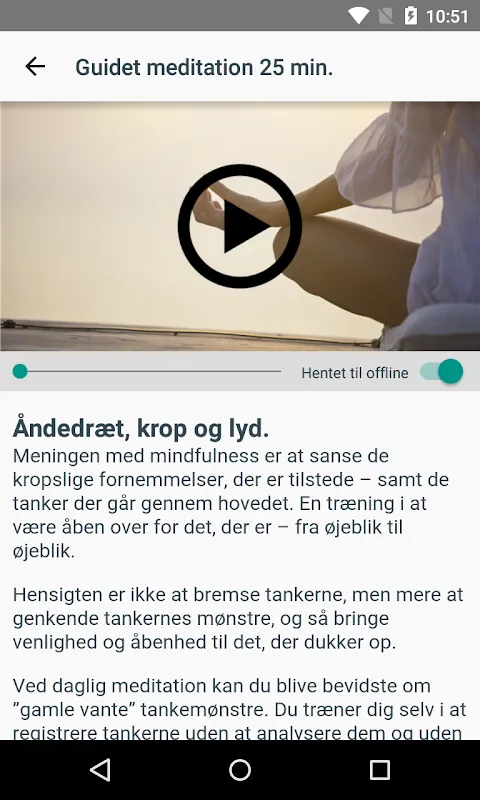 Mindfulness - bevidst nærvær Mindfulness - bevidst nærvær
