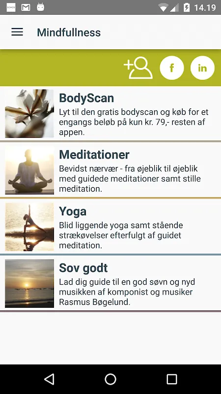 Mindfulness - bevidst nærvær Mindfulness - bevidst nærvær