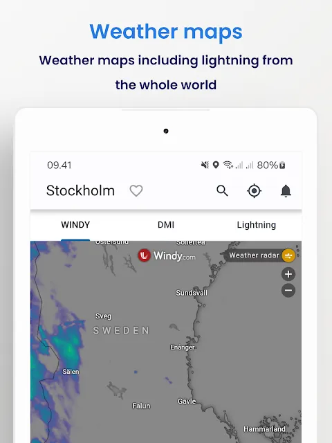 Weather From DMI and YR Weather From DMI and YR