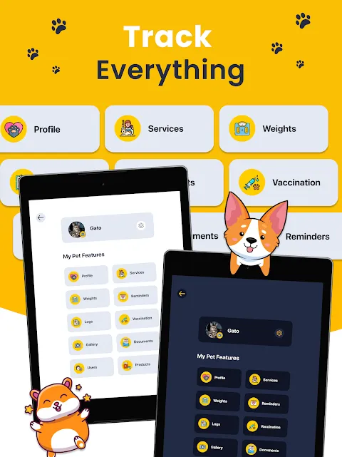 Pet Care Tracker - Dog Cat App Pet Care Tracker - Dog Cat App