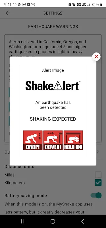 MyShake Earthquake Alerts MyShake Earthquake Alerts
