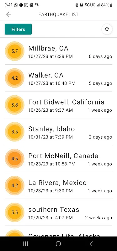 MyShake Earthquake Alerts MyShake Earthquake Alerts