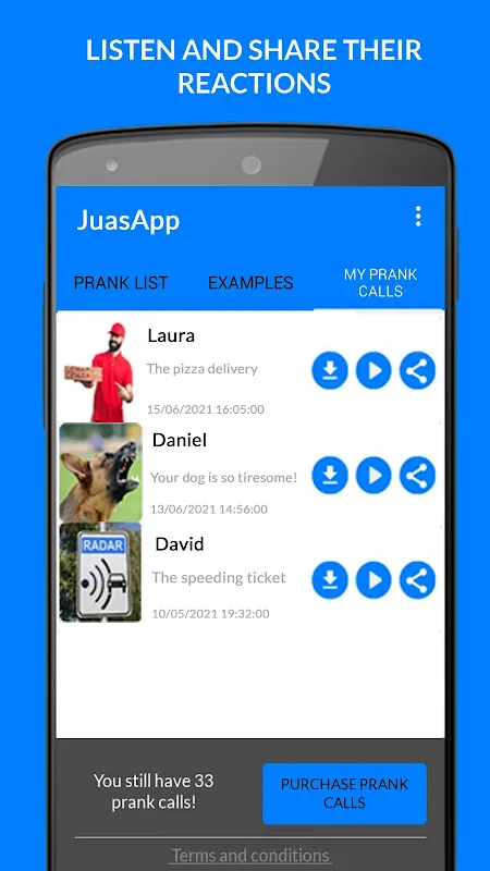 JuasApp - Prank Calls JuasApp - Prank Calls