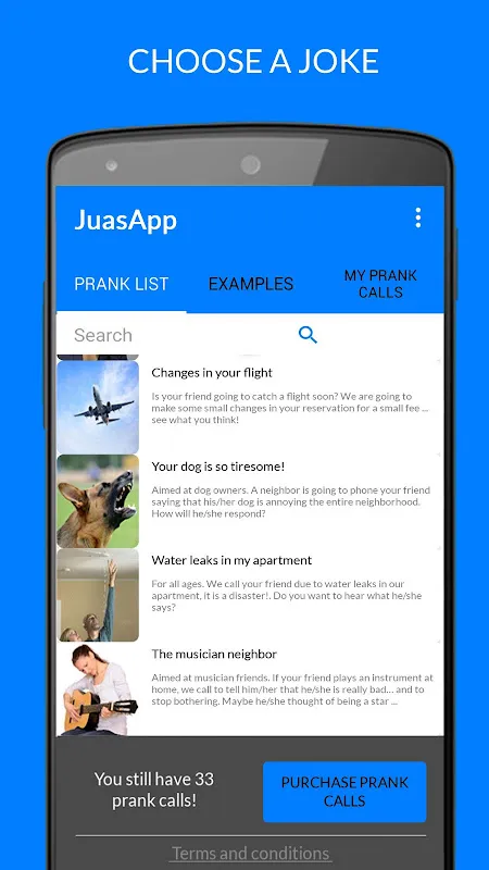 JuasApp - Prank Calls JuasApp - Prank Calls