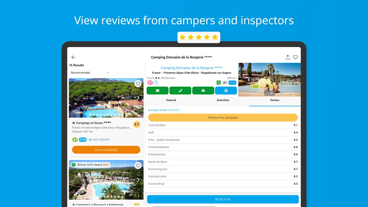 CampingCard ACSI CampingCard ACSI