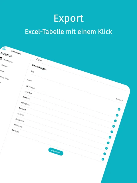 Lehrmeister - die Lehrer-App Lehrmeister - die Lehrer-App