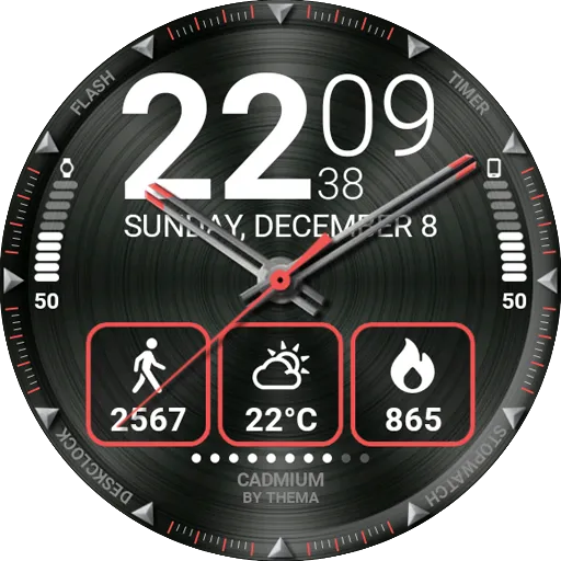 Cadmium Watch Face