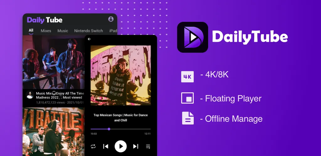 DailyTube - media player DailyTube - media player