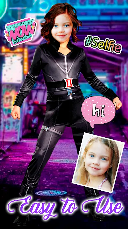 Girl Hero Costume Girl Hero Costume