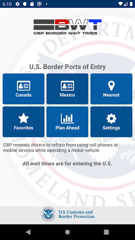 Border Wait Savior
