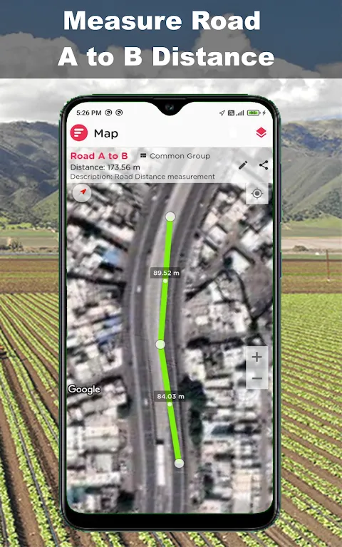 GPS Fields Area Measure Tool GPS Fields Area Measure Tool