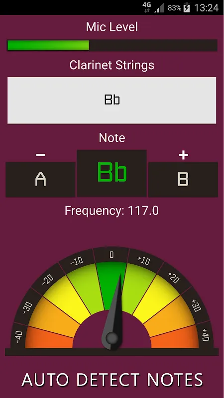 Clarinet Tuner Clarinet Tuner