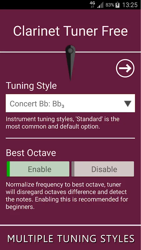 Clarinet Tuner Clarinet Tuner