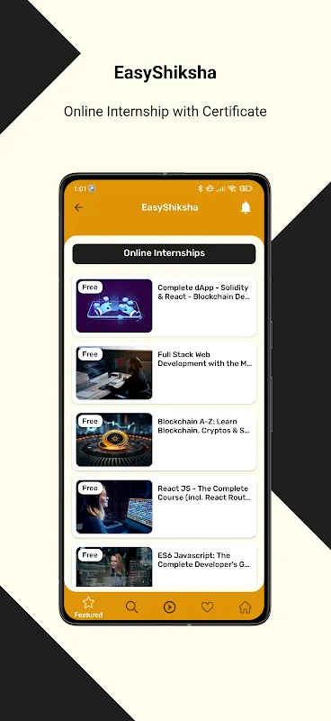 Certified Courses & Internship Certified Courses & Internship