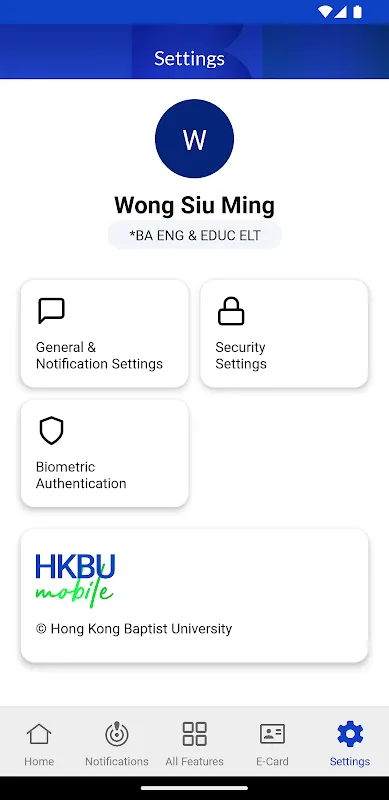 HKBU Mobile HKBU Mobile