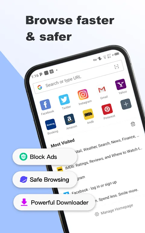 Fiery Browser - Fast & Private Fiery Browser - Fast & Private