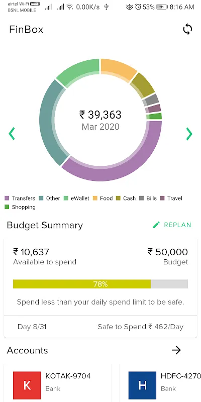 FinBox Finance Manager FinBox Finance Manager