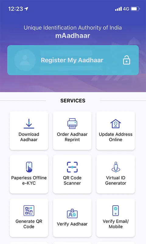mAadhaar mAadhaar