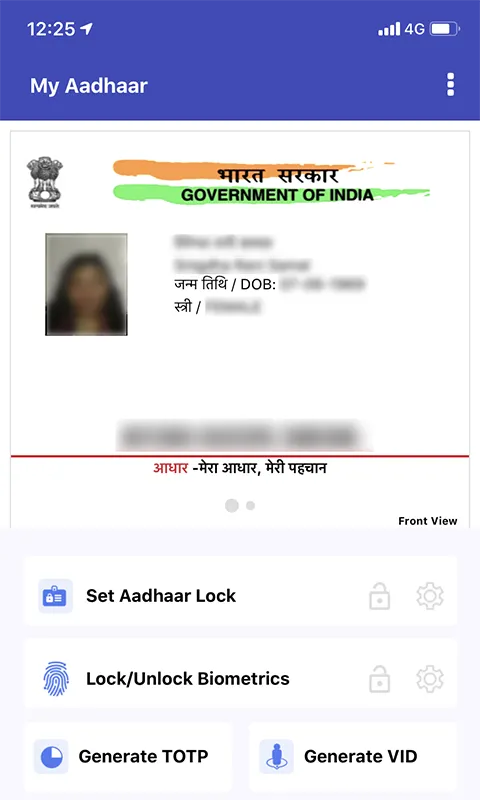 mAadhaar mAadhaar