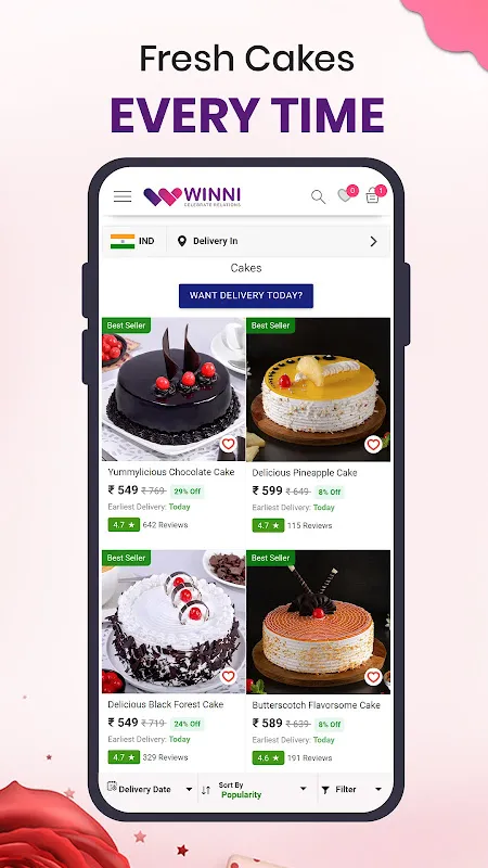 Winni - Cake, Flowers & Gifts Winni - Cake, Flowers & Gifts