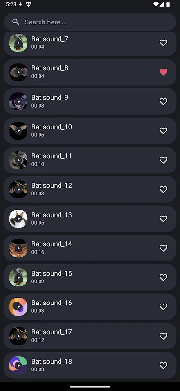 Bat Sounds Bat Sounds